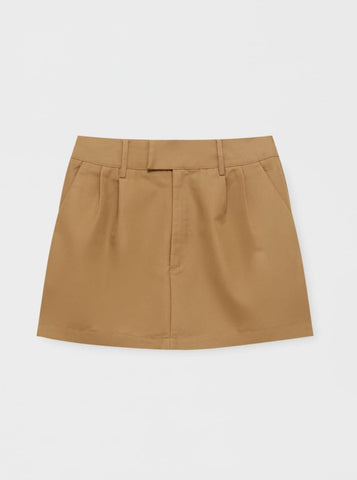Mid Waist Mini Skirt